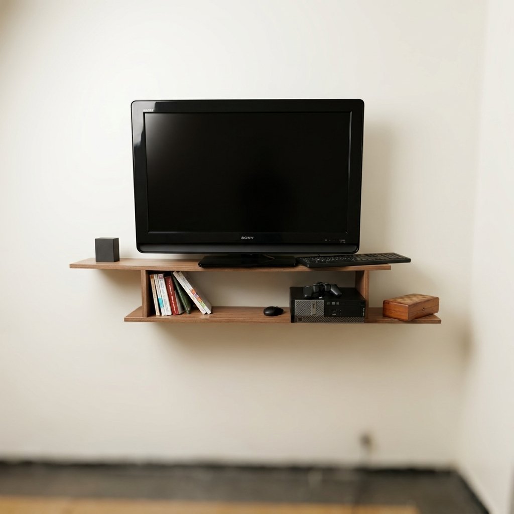 Meuble TV Suspendu Yahya Art + Livraison gratuite + Paiement à la réception – Image 3