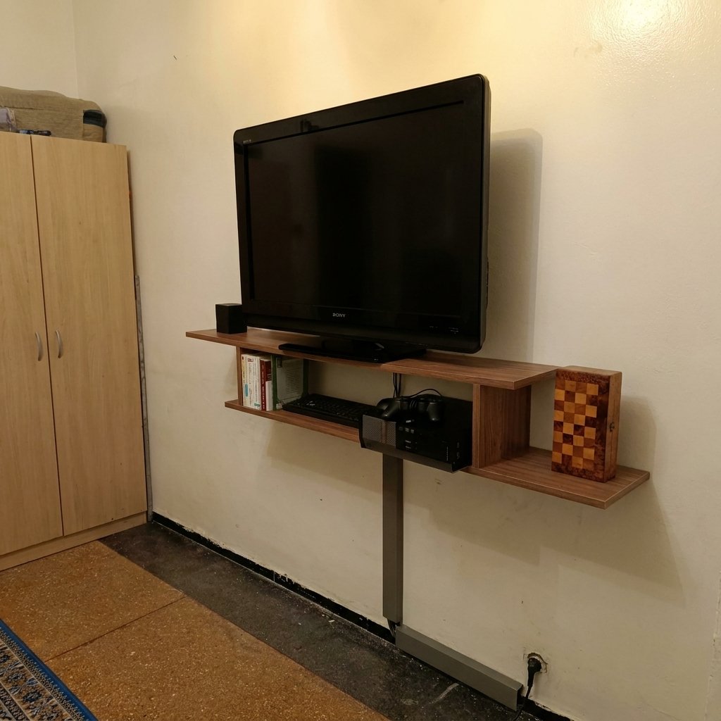 Meuble TV Suspendu Yahya Art +Livraison gratuite +Paiement à la réception – Image 9